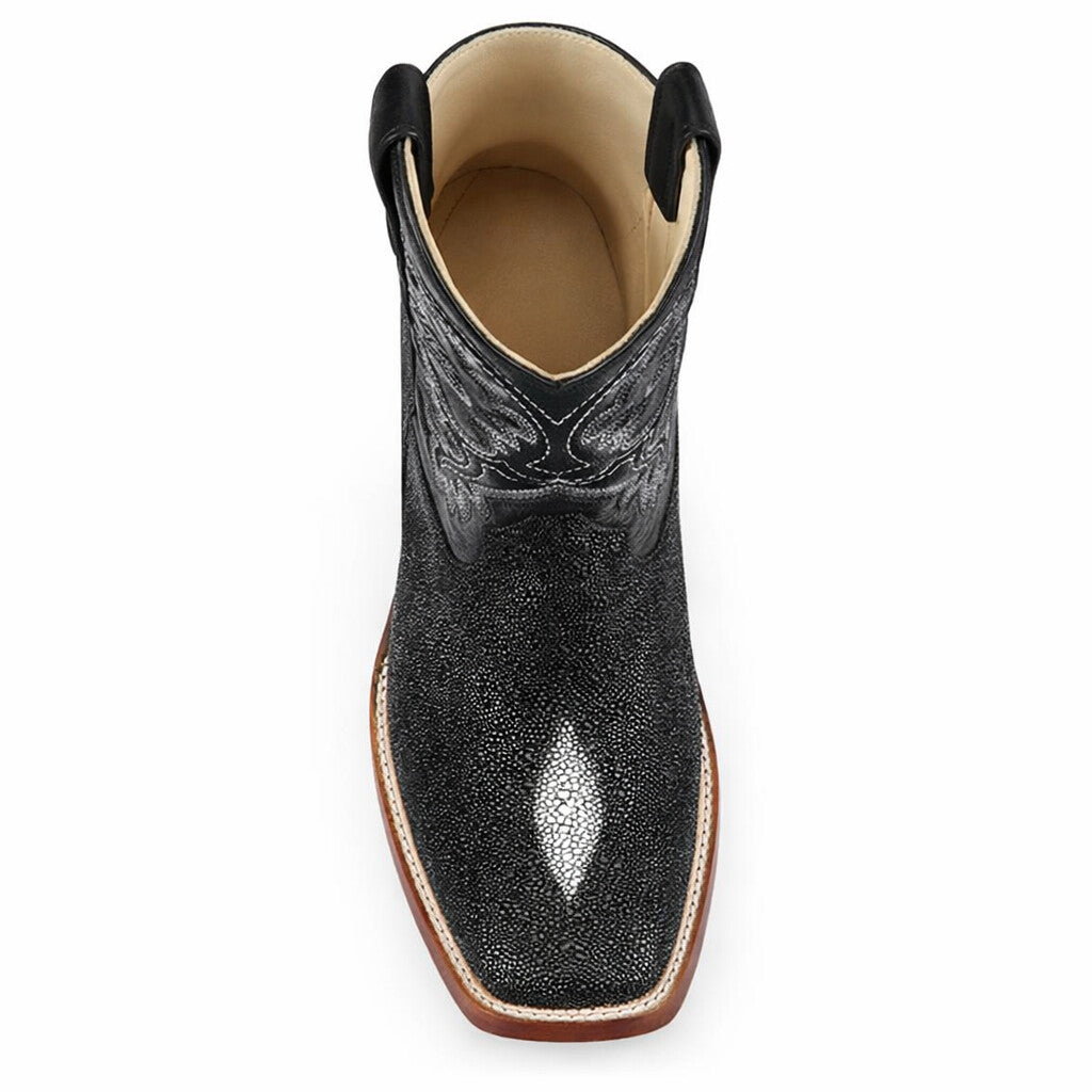Men’s Square Toe Stingray Boots – Luxury Exotic Leather Footwear - By Los Altos Boot