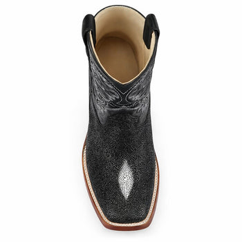 Men’s Square Toe Stingray Boots – Luxury Exotic Leather Footwear - By Los Altos Boot