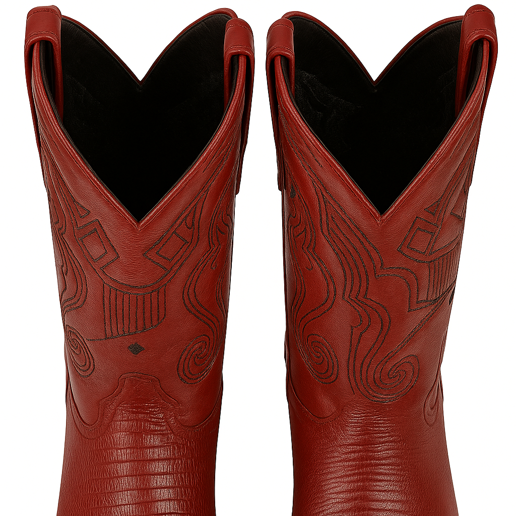 Men's Wild West Teju Lizard Skin J Toe Boots 29907 - Image 24