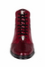 Mens Exotic Sneakers - Alligator Sneakers By Brand  in Color Burgundy