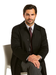 Men's Extra Long Outerwear Black Coat