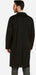 Men's Extra Long Outerwear Black Coat