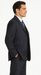 Mens Fancy Stripe High Fashion Suit with Vest and Pants