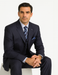 Mens Fancy Stripe High Fashion Suit with Vest and Pants