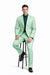 Men's green suit
