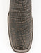 Men's Ferrini Acero Elephant Print Boots Handcrafted Black
