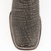 Men's Los Altos Wide Square Toe Crazy Leather Boots - Brown