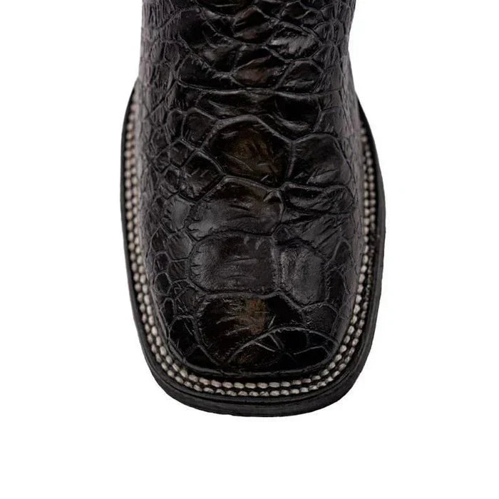 Men's Genuine Exotic Animal Skin Ferrini Hornback Crocodile Card Holder by Ferrini USA - Image 2