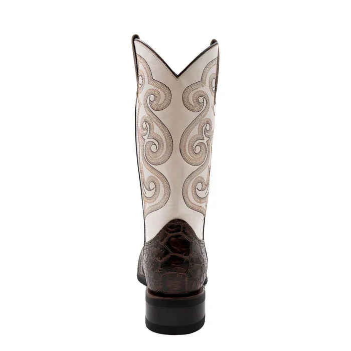 Men's Genuine Exotic Animal Skin Ferrini Hornback Crocodile Card Holder by Ferrini USA - Image 5