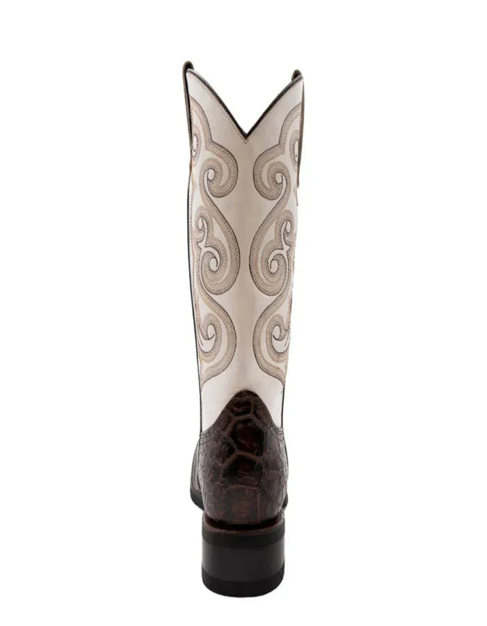 Men's Genuine Exotic Animal Skin Ferrini Hornback Crocodile Card Holder by Ferrini USA - Image 3