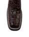 Men's Ferrini Kai Sea Turtle Print Boots Handcrafted Brown
