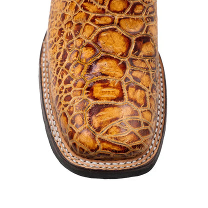 Men's Genuine Exotic Animal Skin Ferrini Hornback Crocodile Card Holder by Ferrini USA - Image 2
