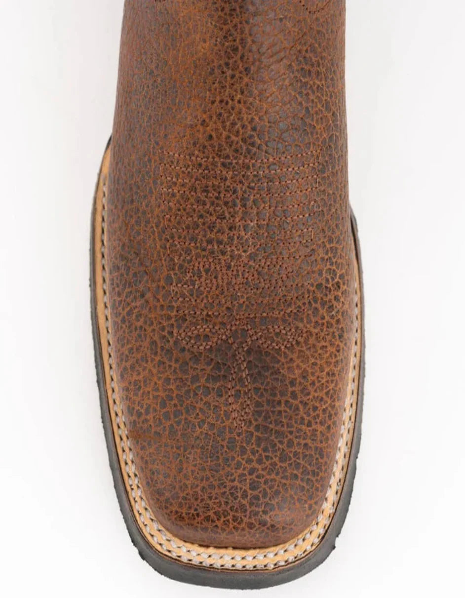 Men's Genuine Exotic Animal Skin Ferrini Hornback Crocodile Card Holder by Ferrini USA - Image 2