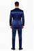 Navy Blue Shiny Suit - Flashy Suit
