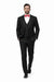Two Button Three Piece Flat Front Tuxedo