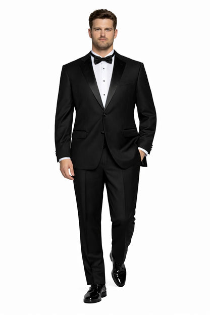 Men'S 2 Button Super 140s Merino Wool Tuxedo Jacket + Any Size Pants (Tuxedo Separate) - Image 6