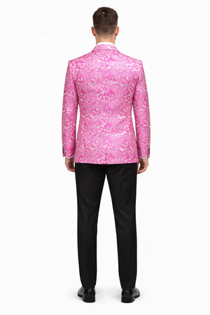Fuchsia Unique Men's Floral  Fancy - Image 2
