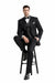 2 Button Gianni Super 140'S Wool Premier Quality Italian Fabric Design Jacket + Pants