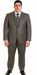 Vitali Brand Suits - Men's Gray 2 Button Vested Suit