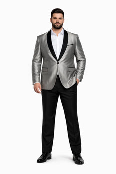 Men's Gray Cheap Priced Fashion big and tall Sport coats - Image 7