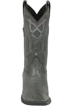 Men's Wild West Smooth Ostrich Skin 3X Toe Boots 29504-B - Image 10