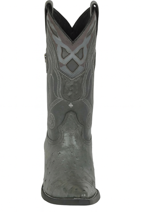 Men's Wild West Smooth Ostrich Skin 3X Toe Boots 29504-B