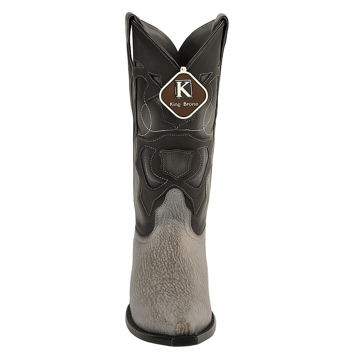 King Exotic Men's Shark Snip Toe Western Boots
