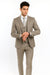 Men’s Gray Vested Modern Fit Suit – Stylish 3-Piece Formal Wear for Weddings, Business & Special Events