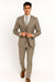 Men’s Gray Vested Modern Fit Suit – Stylish 3-Piece Formal Wear for Weddings, Business & Special Events