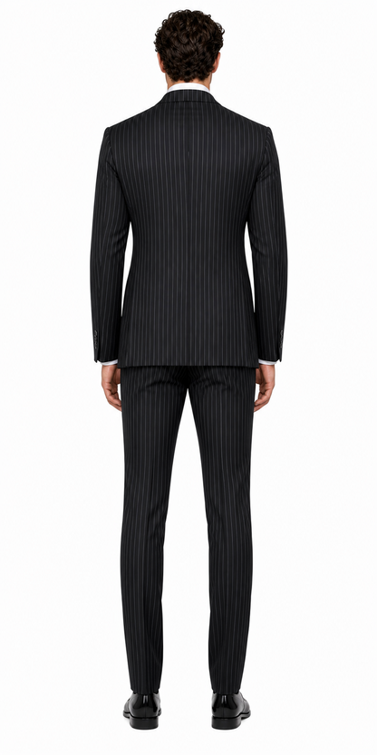 Mens Great Gatsby Outfit - 1920s Gangster Outfit Look in Black - Unique product description and key features