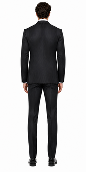 Mens Great Gatsby Outfit - 1920s Gangster Outfit Look in Black - Unique product description and key features