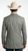 Mens Grey Western Three Button Blazer – Classic Cowboy Style Formal Jacket Business Casual Sport Coat