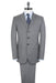 Mens Grey Western Three Button Blazer – Classic Cowboy Style Formal Jacket Business Casual Sport Coat