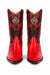Men's King Exotic Boots Teju Lizard 3x Toe Red (495vf0712)