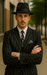Mens High Fashion Vested Black and White Pinstripe Zoot Suit For Sale ~ Pachuco Mens Suit Perfect for Wedding