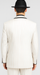 Men’s High Zoot Suit – Black & White Trim Pimp Tuxedo | Vintage Zuit Suit Style