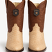 Los Altos Boots Honey Caiman Belly Cognac Cowboy Boots J-Toe