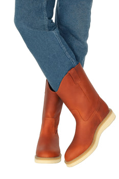 Men's Honey Los Altos Boots Grasso Nappa Work Boot - Image 7