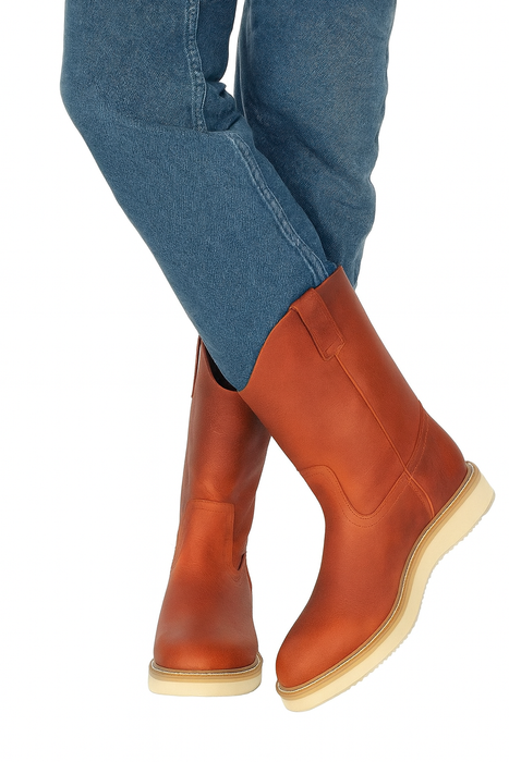 Men's Honey Los Altos Boots Grasso Nappa Work Boot