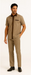 Men’s Houndstooth Walking Suit by Dreams by Zacchi – 2 Piece Lei sure Set in brown/tan- $99