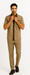 Men’s Houndstooth Walking Suit by Dreams by Zacchi – 2 Piece Lei sure Set in brown/tan- $99