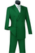 Mens Double Breasted Gangster Pinstripe Suit in Black