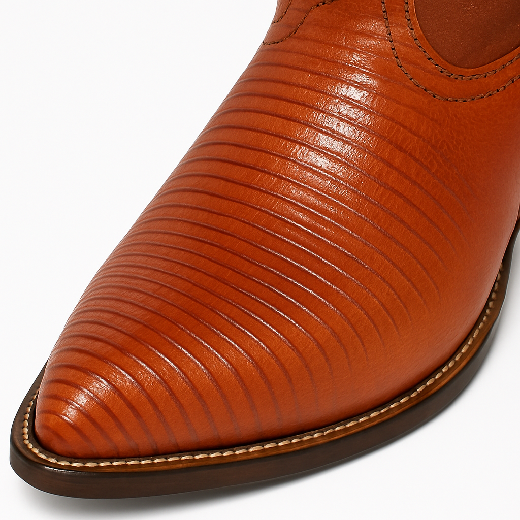 Men's Wild West Teju Lizard Skin J Toe Boots 29907 - Image 5