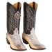 Mens King Exotic Caiman Hornback Cowboy Boots Natural (4980249)