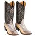 Mens King Exotic Caiman Hornback Cowboy Boots Natural (4980249)