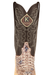 Mens King Exotic Caiman Hornback Cowboy Boots Natural (4980249)