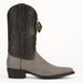 Men's King Exotic Snip Toe Sharkskin Boots Handcrafted Gray (494R0909)