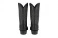 Men's King Exotic Snip Toe Stingray Boots Full Rowstone Handmade Black (4941105-)