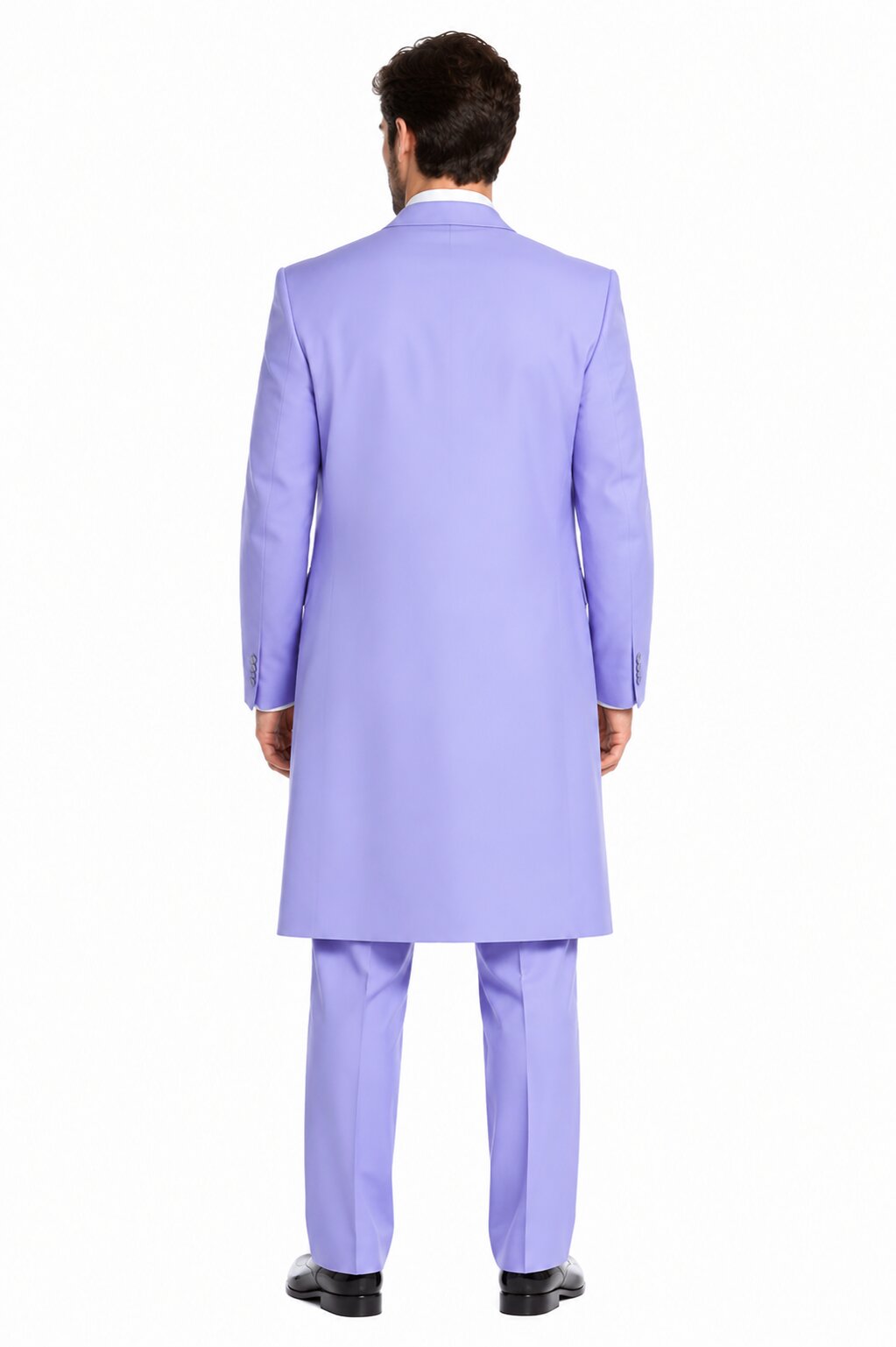 Mens Lavender Zoot Suit Long Jacket 3 Piece