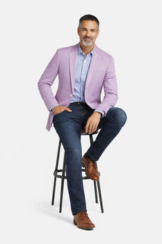 Men's Lavender ~ Lilac Blazer ~ Sport Coat - Image 5